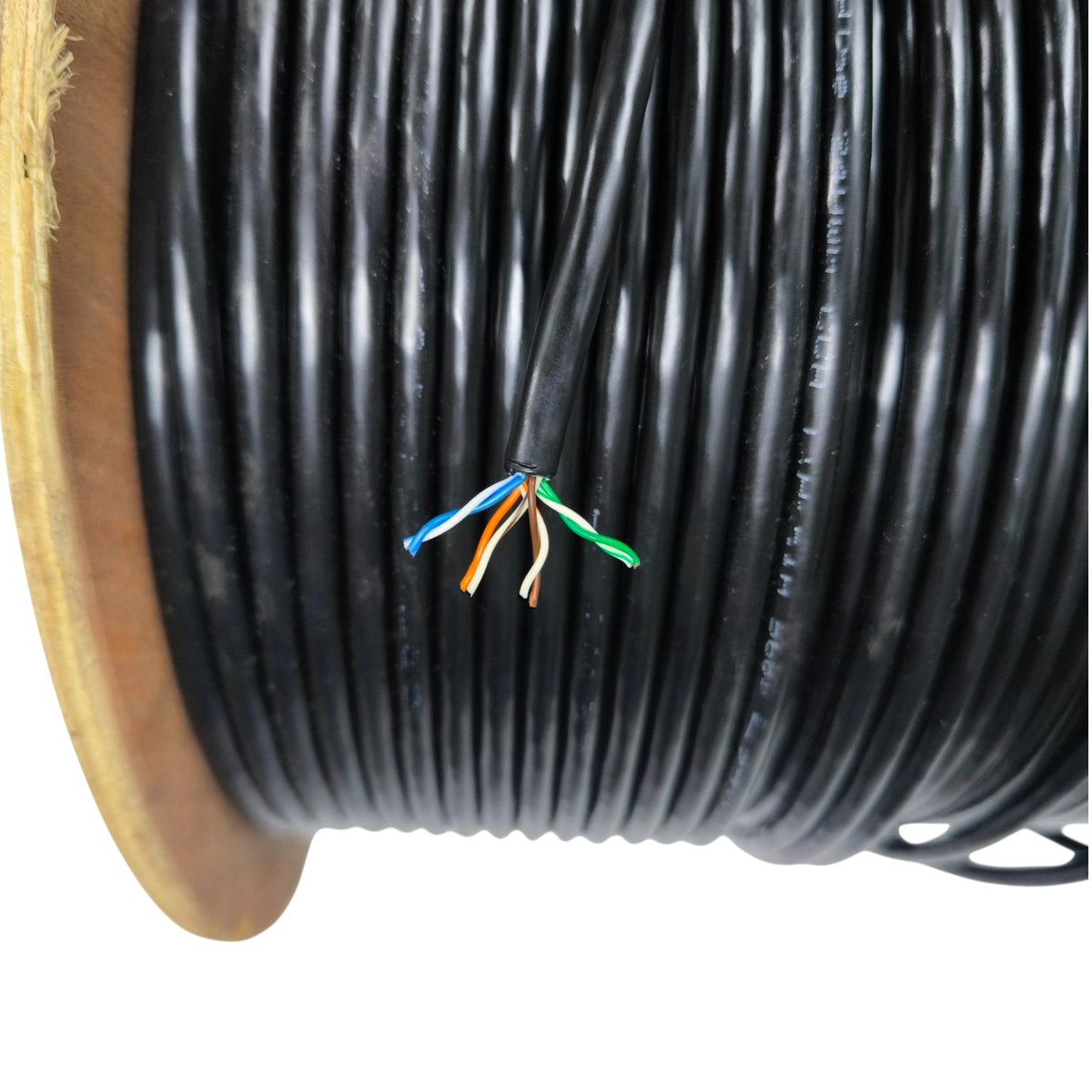 Comscope UTP Weatherproof LAN Cable Weather Proof Data Cable Weatherproof 1 Roll 300 meters per roll 8 solid wire 24AWG 4 Pairs AMPWCAT5E I Electx Electrical Supply