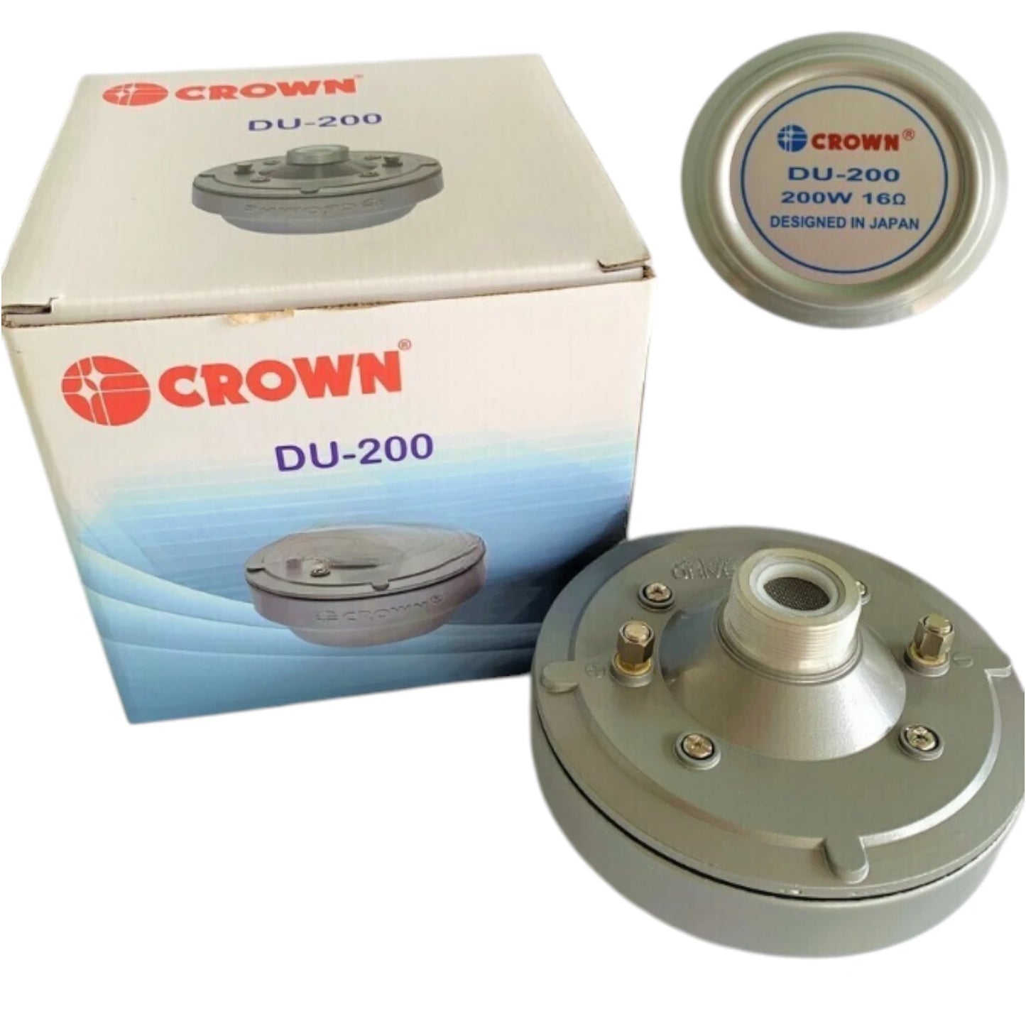 Crown 200W Driver Unit Public Address Driver 16 Ohms with Voice Coil 56 Diameter DU-200