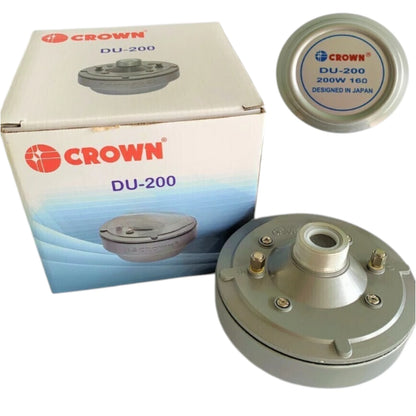 Crown 200W Driver Unit Public Address Driver 16 Ohms with Voice Coil 56 Diameter DU-200