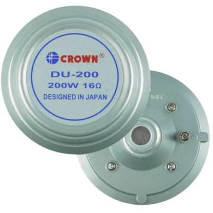 Crown 200W Driver Unit Public Address Driver 16 Ohms with Voice Coil 56 Diameter DU-200
