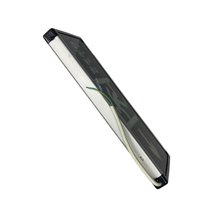 Exit Sign Left Arrow Running Man Glass 220V 3W Green DZ-BLZD-1LRE3W (E)SF