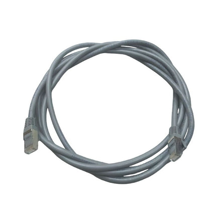 Deluxe Cat 6 UTP Patch Cord Cable Metal 24AWG 2.5 Meters Gray