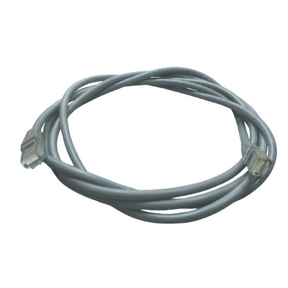 Deluxe Cat 6 UTP Patch Cord Cable Metal 24AWG 2.5 Meters Gray