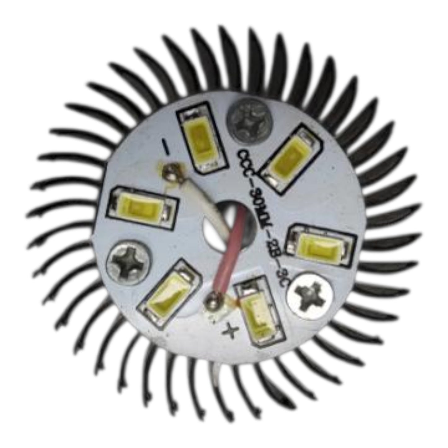 Denko 3W LED Bulb 12V DC E27 6500K Daylight with Aluminum Heat Sink needs Battery to light up