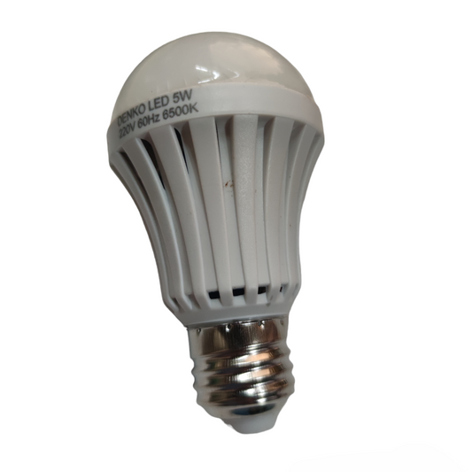 Denko 5W standby bulb with efficient energy-saving design and bright daylight color temperature