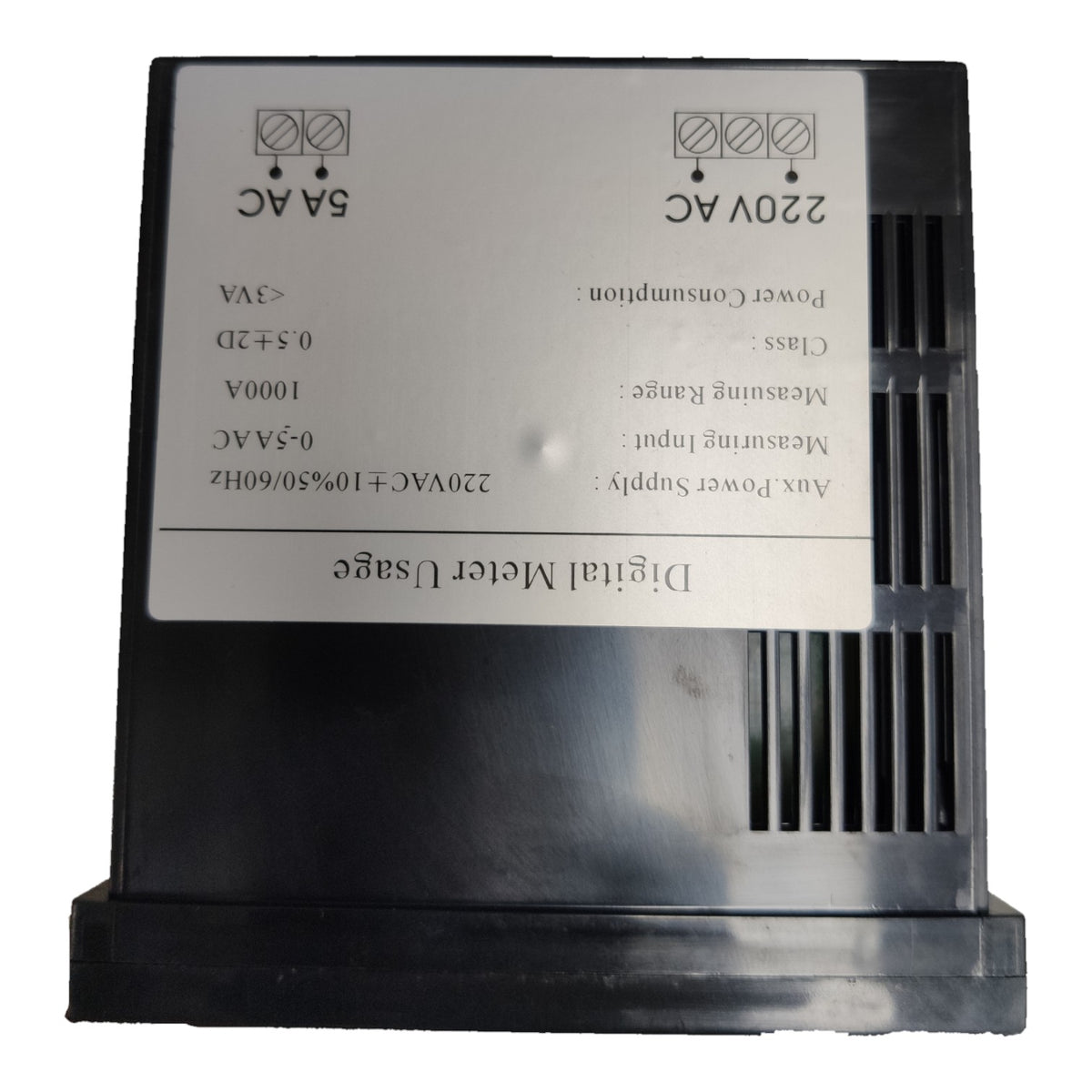 Denko Digital Ampere Panel Meter 1000A AC Max Reading Panel Type DP-481000A I Electx Electrical Supply