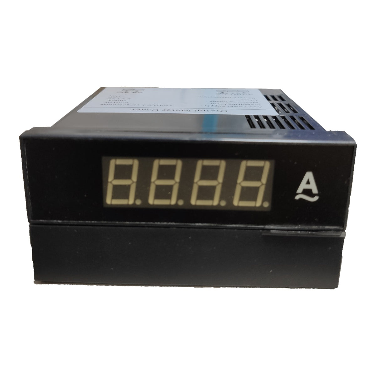 Denko Digital Ampere Panel Meter 1000A AC Max Reading Panel Type DP-481000A I Electx Electrical Supply
