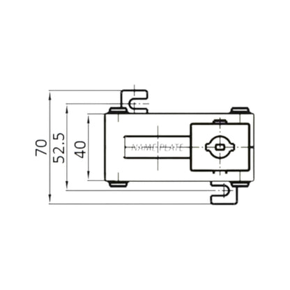 Dixsen 100:5A Split Core Current Transformer Class 1 Burden 1.5 Window Size 20 x 30mm DBP-23 100:5