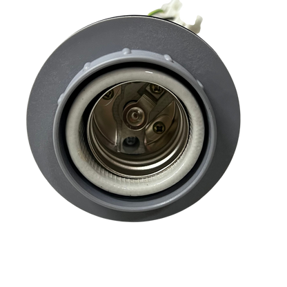 Omni Heavy Duty Lamp Holder E40, Outdoor E40 Socket  Straight Lamp Holder with Hook