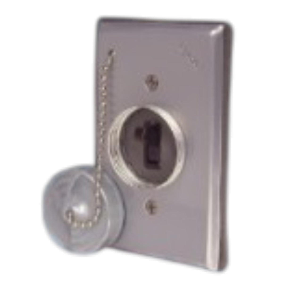 Eagle 15A 250V 1 Pole Switch with Grounding Aluminum Plate with Screw Cover 4981/907