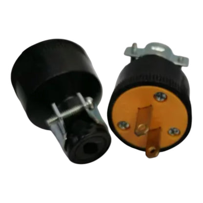 Eagle 15A 250V Heavy Duty Rubber Plug 3 Prong Type B CAT1709 I Electx Electrical Supply