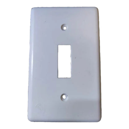 Eagle 1 Gang Plate 1 Gang Device Plate Cover Vertical Switch EAGLE1GANGPLATE - front view