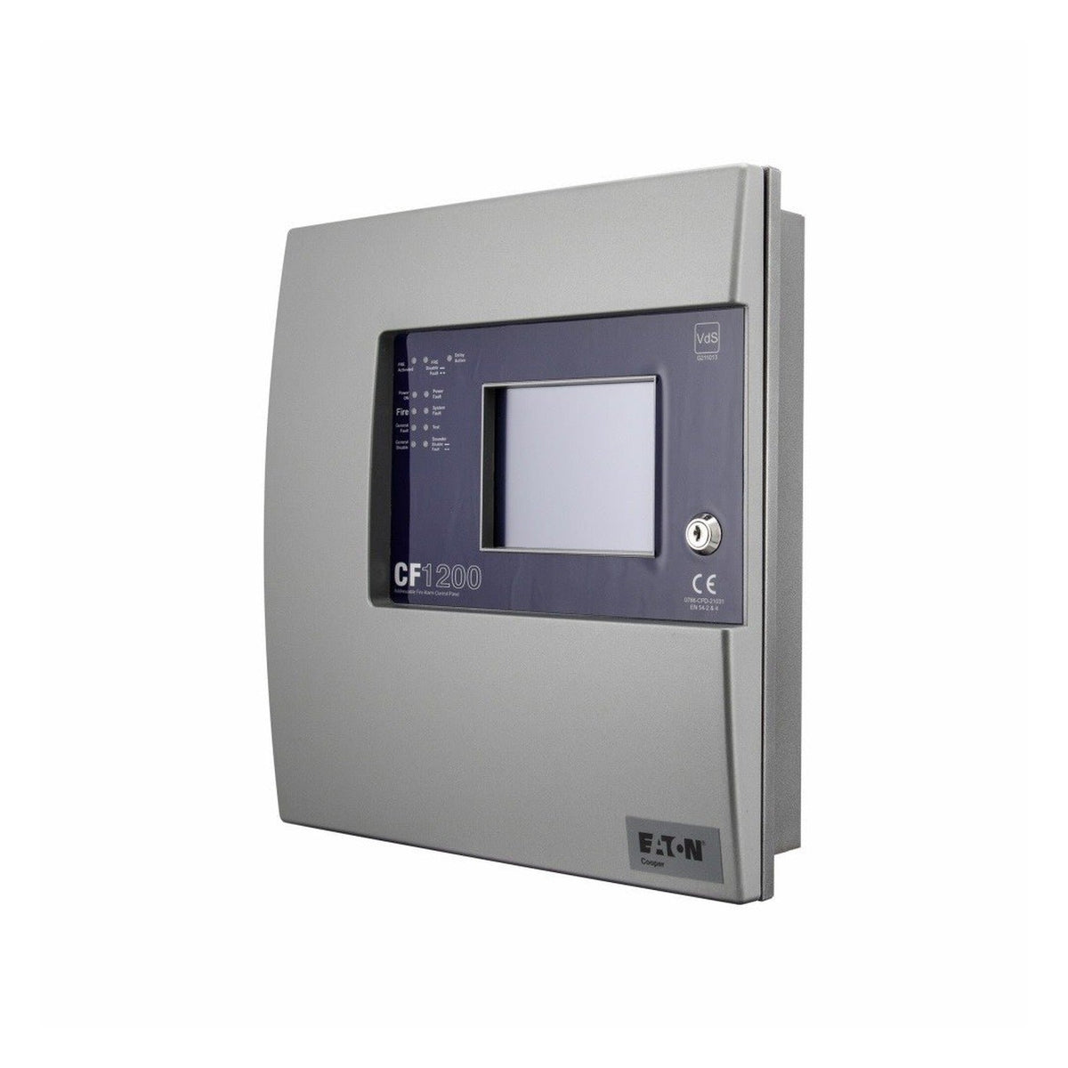 Eaton Cooper Addressable Fire Alarm Control Panel Touchscreen 2 Loops with Network Card CF-1200VDSNC - Electx Electrical Supply (view 2)