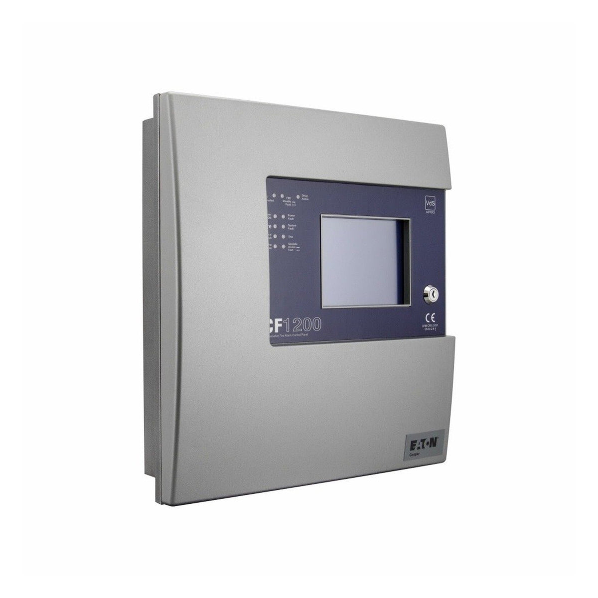 Eaton Cooper Addressable Fire Alarm Control Panel Touchscreen 2 Loops with Network Card CF-1200VDSNC - Electx Electrical Supply (view 3)