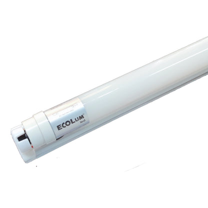 Ecolum 18W T8 LED Fluorescent Tube with Fixture Double Ended 220V AC Daylight 6500K CFS02T8DL18/1.2MFHFIX