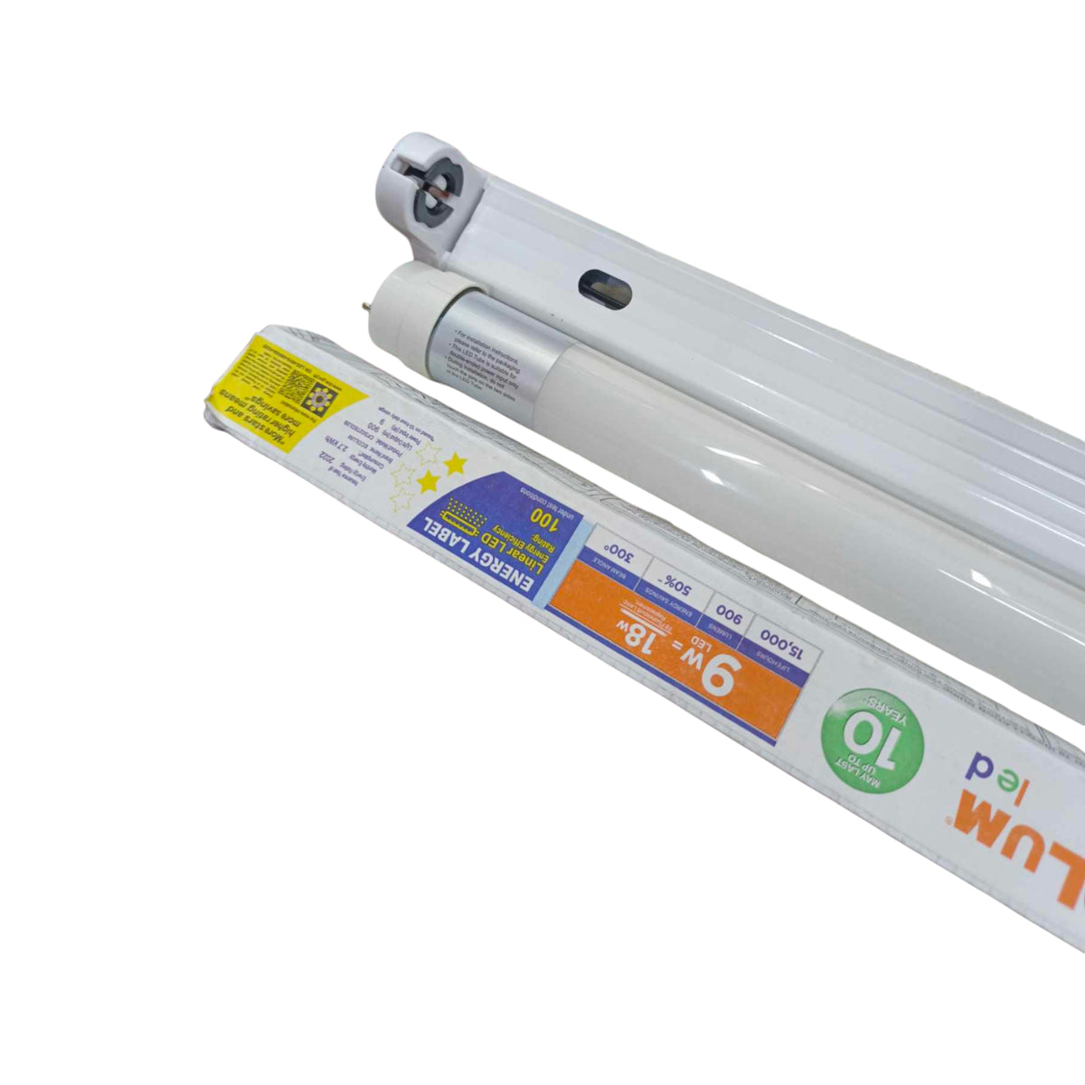 Ecolum single ended LED fluorescent tube 220V with energy-efficient design for bright lighting