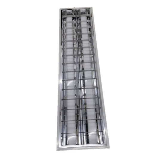Ecolum Louver Surface Type with Aluminum Reflector T8 2X 40W/2X18W 1220mm x 310mm x 80mm ESLS2x40/0 12inches x 48inches Electx