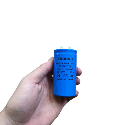 Enduro Motor Starting Capacitor 150mfd 330VAC