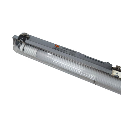 LED light bar on a white background