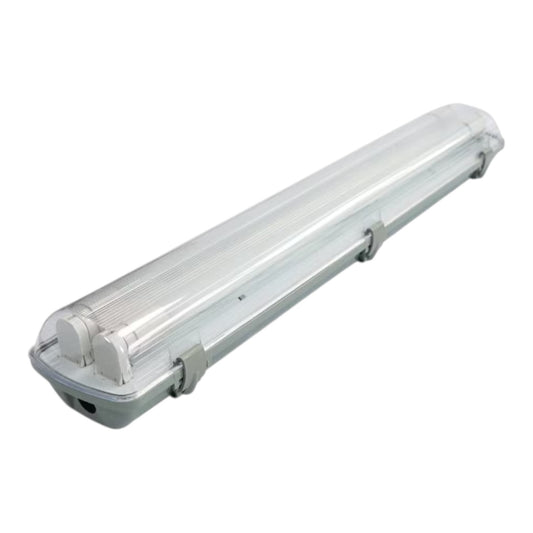 FSL 2x18W LED Weather-Proof Fixture With Lamp T8 180-265V Daylight 1264mm x 108mm x 63mm Lm2000 WPT823-212 Electx Electrical Supply