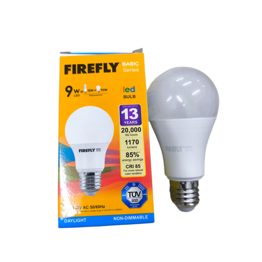 Firefly 9W LED Bulb E27 220V 6500K Daylight EBI109DL