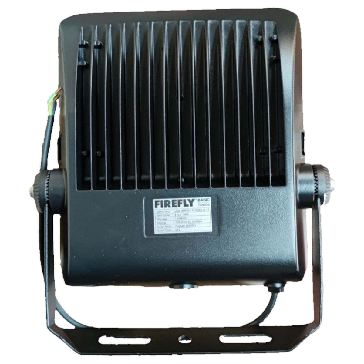 Firefly 100W LED Floodlight 220V Daylight 6500K FFL3100DL Omega Series by Firefly — Electx Electrical Supply product photo 2