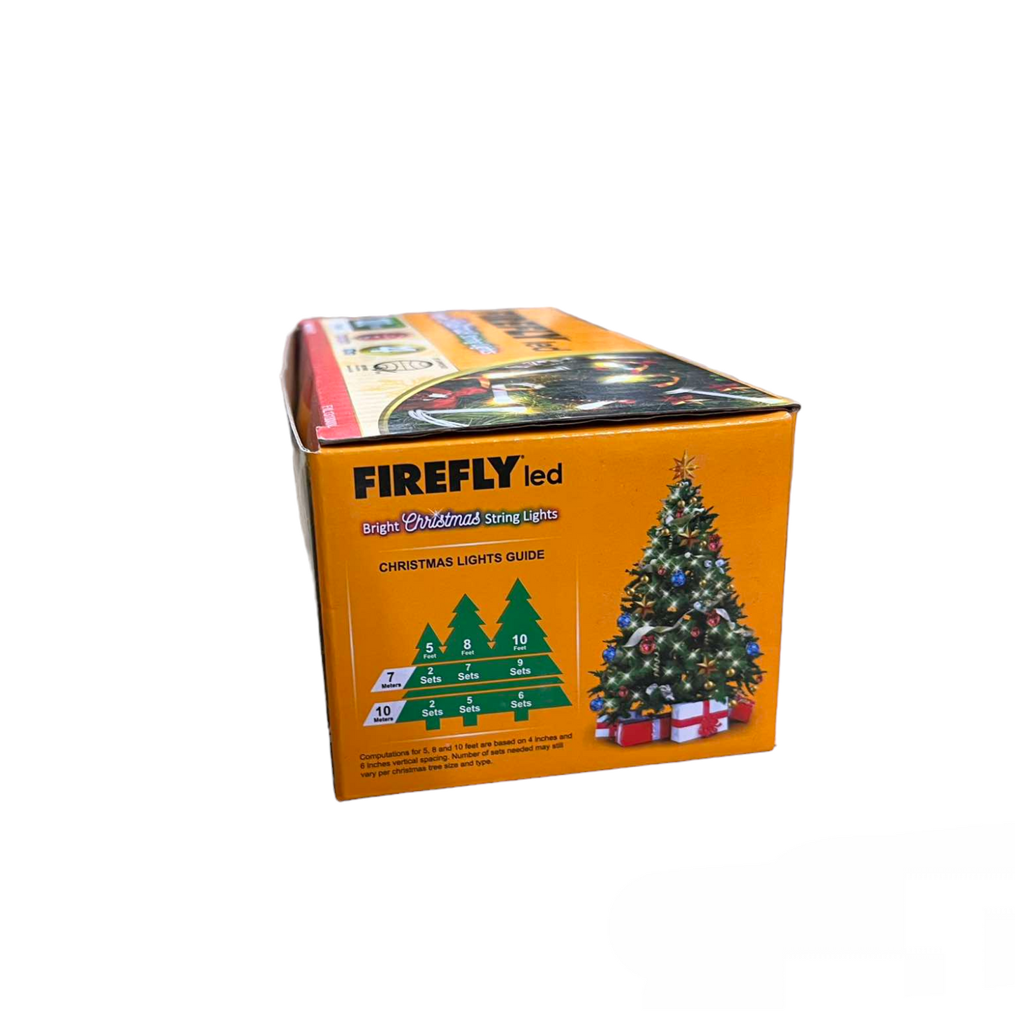Firefly 100 LED Bulb Christmas Light Warm White 3000K 7 Meters 7W  220V Indoor Max of 20 Connection White Wire 4 Effects Steady, Running, Blinking, Alternating FXL13100WW Electx Electrical Supply 3