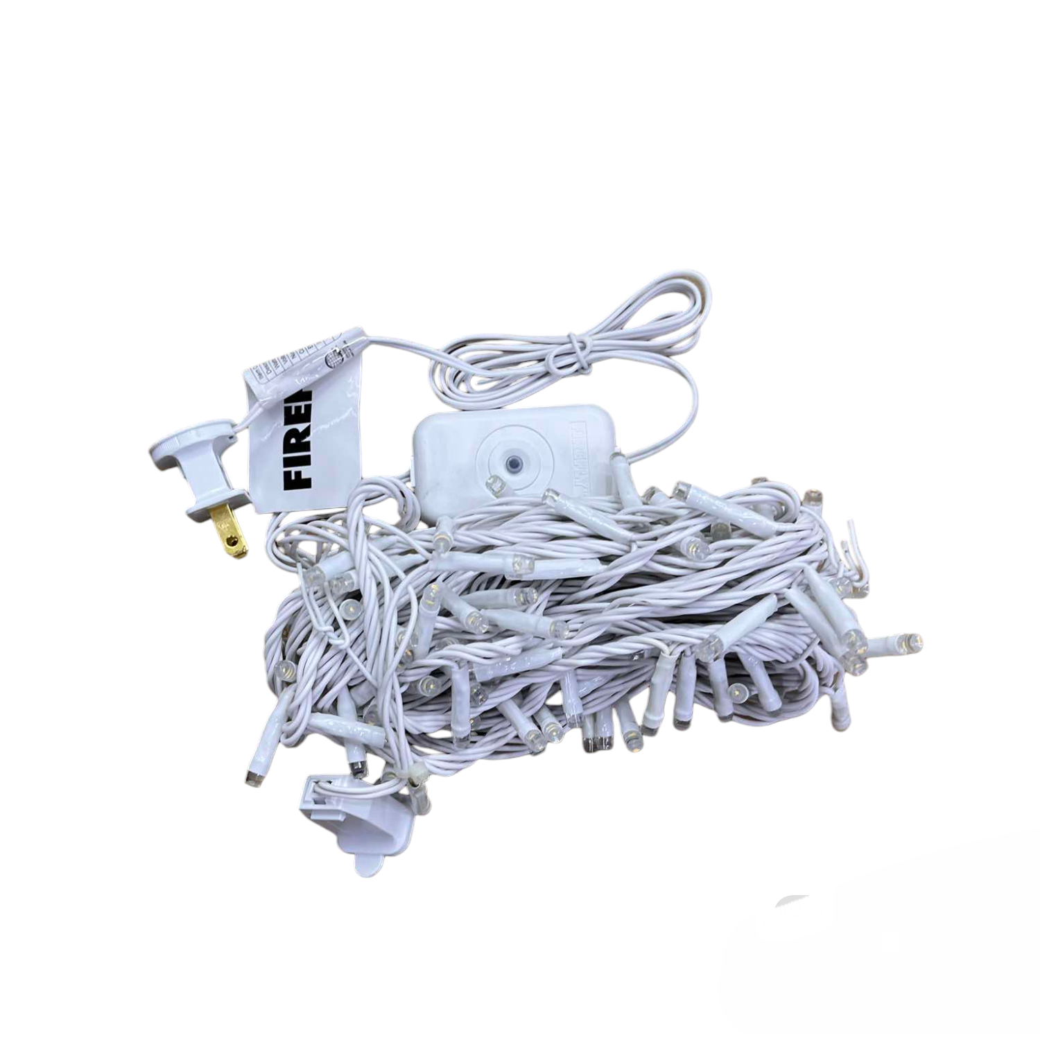 Firefly 100 LED Bulb Christmas Light Warm White 3000K 7 Meters 7W  220V Indoor Max of 20 Connection White Wire 4 Effects Steady, Running, Blinking, Alternating FXL13100WW Electx Electrical Supply 6