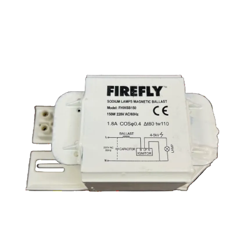 Firefly 150W high pressure sodium lamp ballast designed for efficient lamp operation and energy savings
