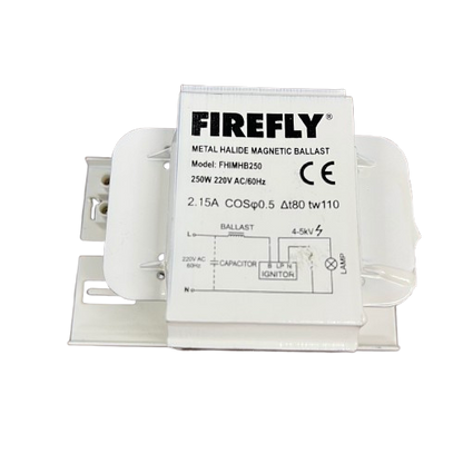 Firefly 250W Metal Halide Ballast 220V for Lamps