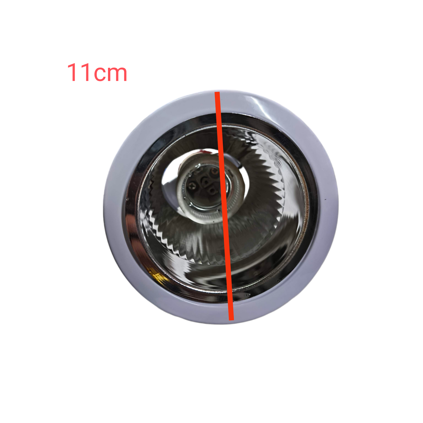Firefly E27 reflector downlight for home with a sleek design and 11cm diameter for efficient lighting