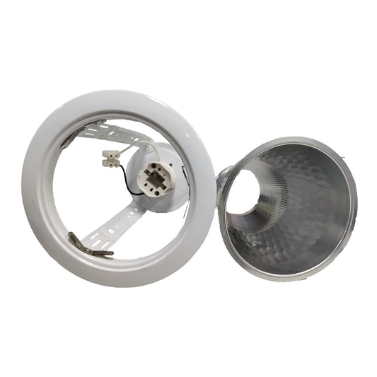 Motorcycle wheel assembly on a white background