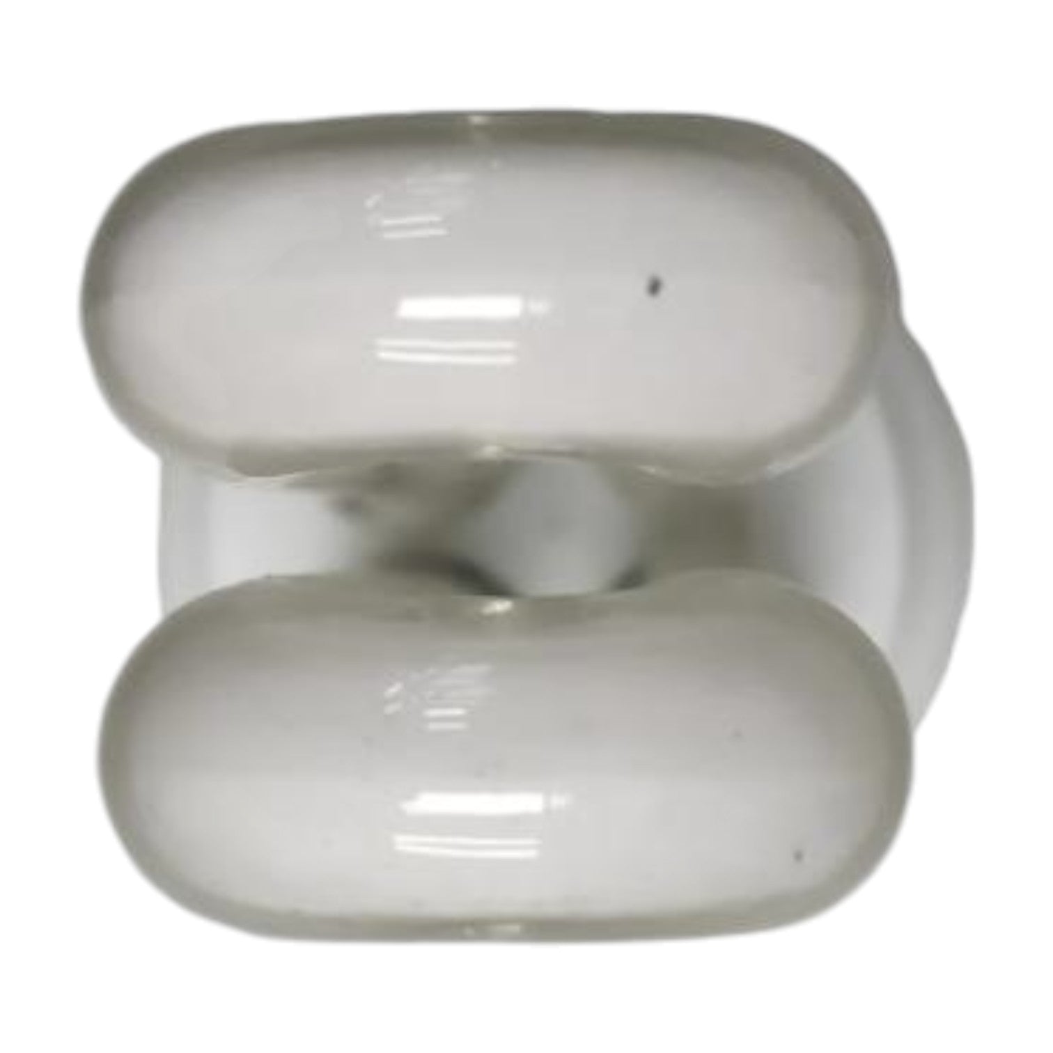 White ceramic insulator on a white background Firefly 7W Warm White 3000K CFL E27 220V 2U XEU22-7WWW Electx Electrical SUpply 1