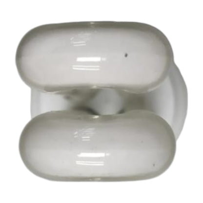 White ceramic insulator on a white background Firefly 7W Warm White 3000K CFL E27 220V 2U XEU22-7WWW Electx Electrical SUpply 1