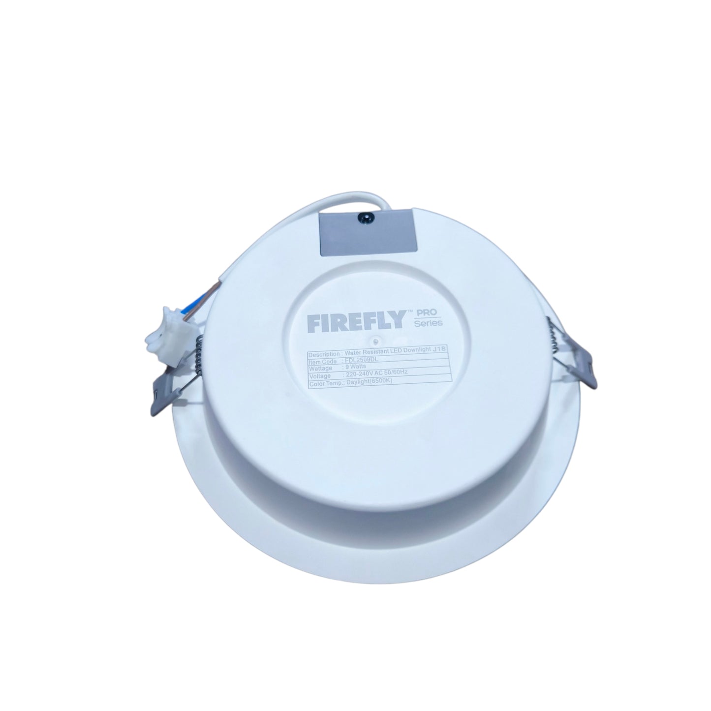 Firefly 9W LED Downlight Pro Series IP44 Rating Water Resistant 220VAC Daylight FDL2509DL Electx Electrical Supply