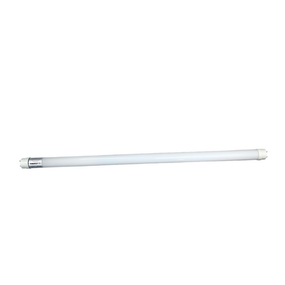 White fluorescent light bulb on a white background Firefly 9W LED Fluorescent Tube Daylight 6500K Double Ended 220V EFS04T8DL09 Electx Electrical Supply