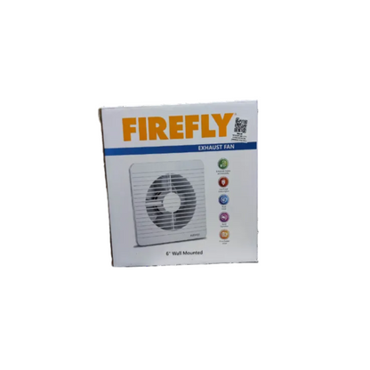 Firefly 6" 220V Exhaust Fan with Shutter FEFW22/06W