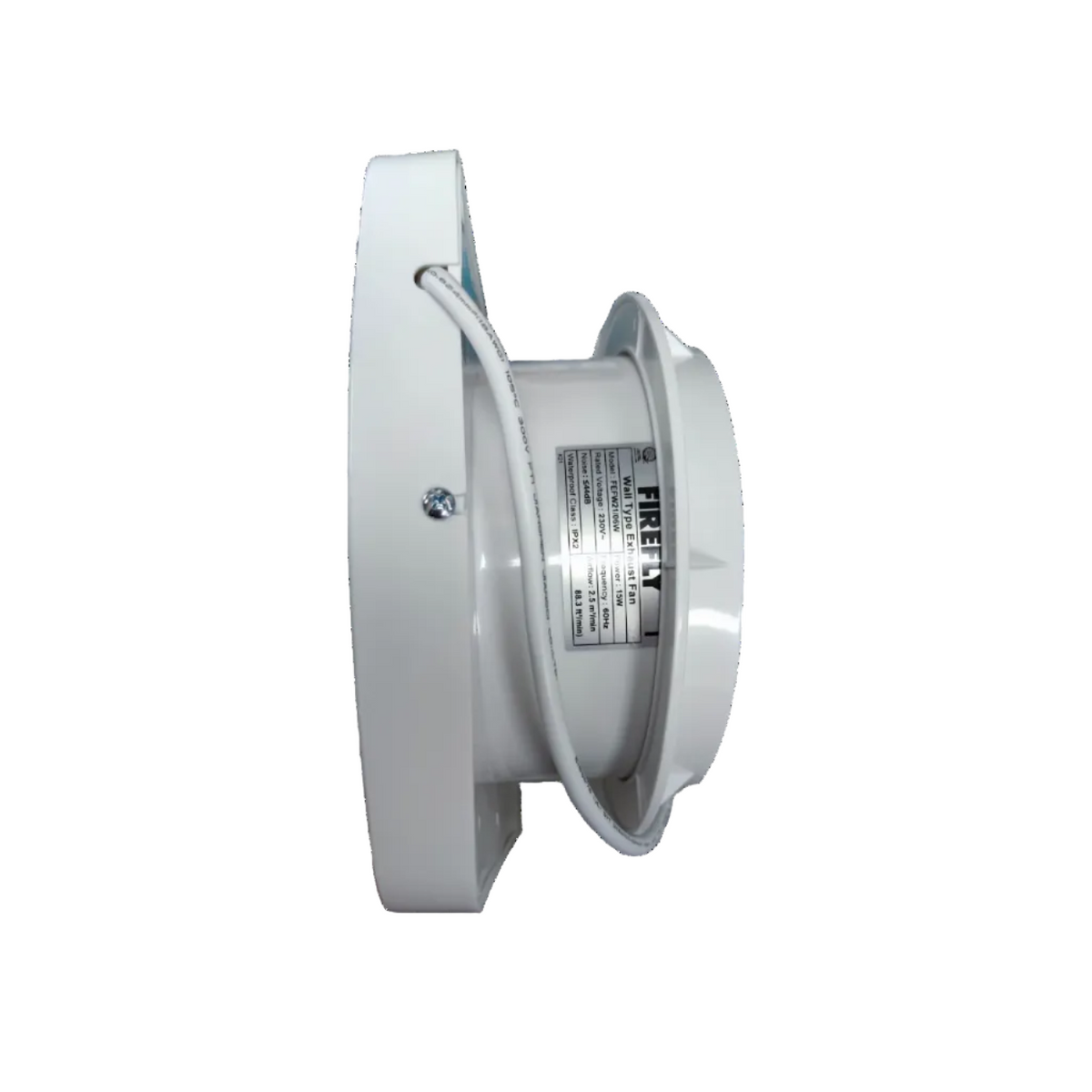 Firefly Exhaust Fan 6" 220V Wall Type with Shutter, Exhaust Fan 6 Inches 220V FEFW22/06W