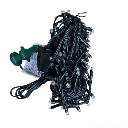 Firefly LED Christmas Light 100 LED Bulbs String Light Green Wire Steady Warm White 3000K 7 Meters 7W 220V Indoor Only  Firefly FXL1110020WW Electx Electrical Supply 5