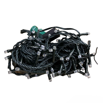 Firefly LED Christmas Light 100 LED Bulbs String Light Green Wire Steady Warm White 3000K 7 Meters 7W 220V Indoor Only  Firefly FXL1110020WW Electx Electrical Supply 6