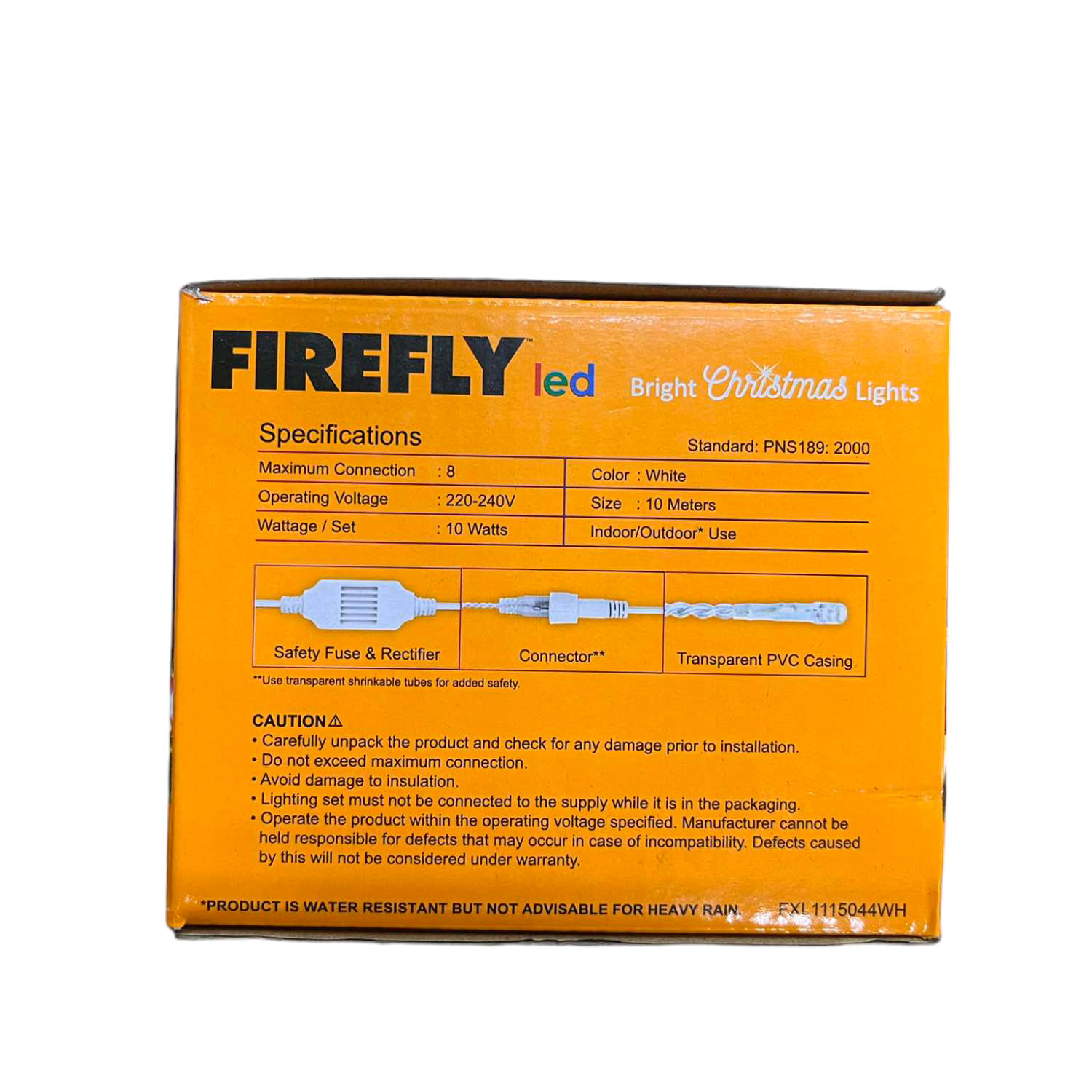 Firefly LED Christmas Light 1050 LED Lights String Lights Indoor or Outdoor Steady White Light 70W 220V 70 Meters FXL1115044WHX7 Electx Electrical Supply 5