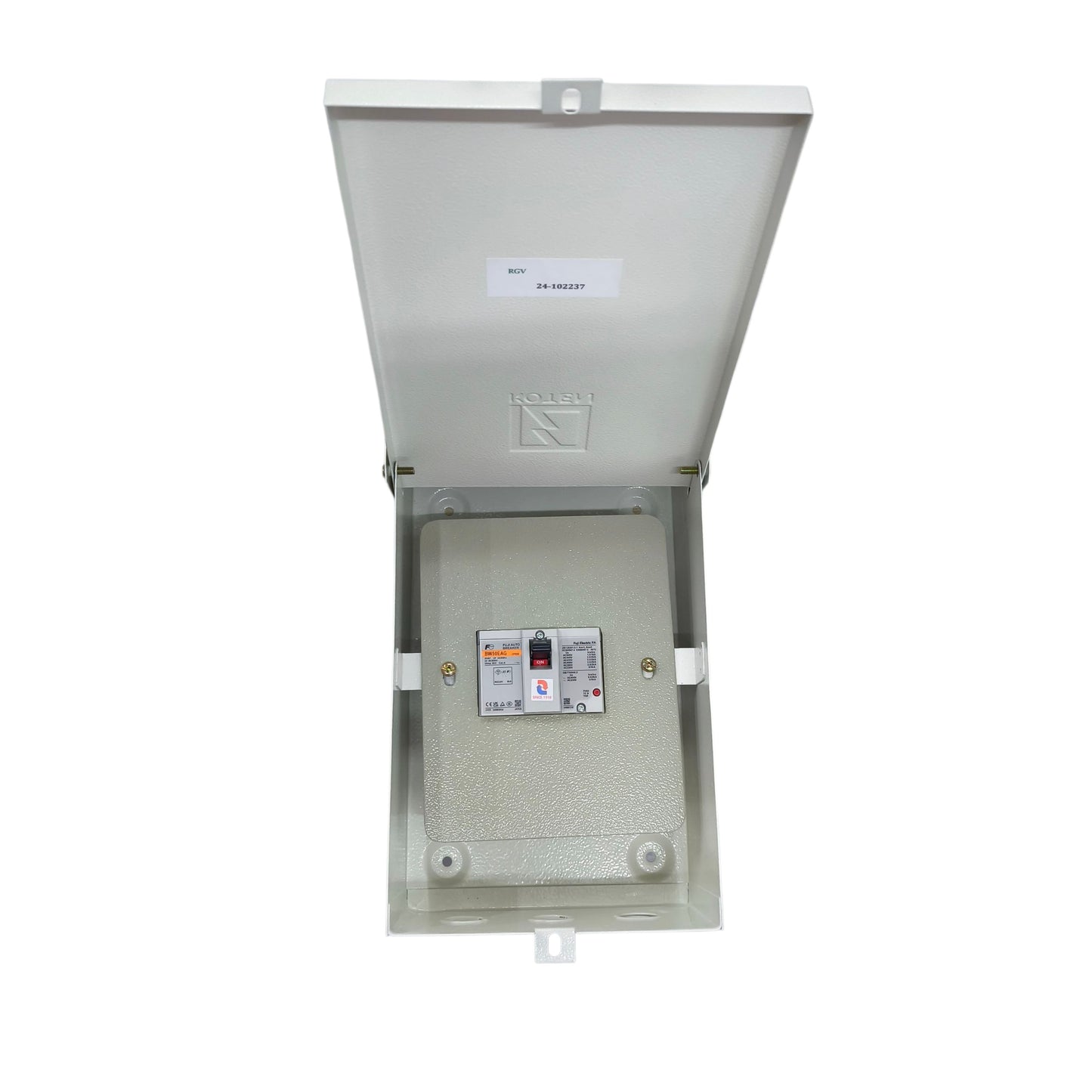 Fuji 100A 3Pole 100AF 25KAIC 220V Molded Case Circuit Breaker with Nema 3R Enclosure BW100EAG 100A 3P