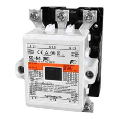 Fuji Magnetic Contactor SC-N4 Ith:80A 5NO+2NC Coil Voltage Available 220V 110V 24V 48V Electx Electrical Supply
