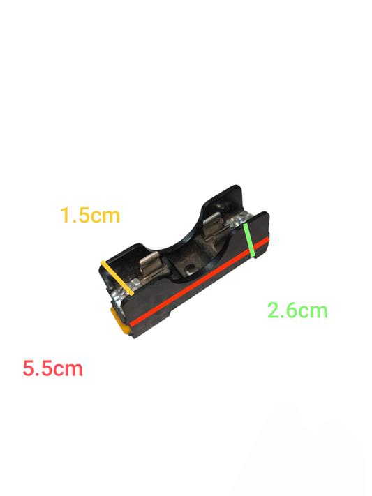 6x30mm din rail fuse holder electrical circuitry part with metal contacts and compact black plastic body