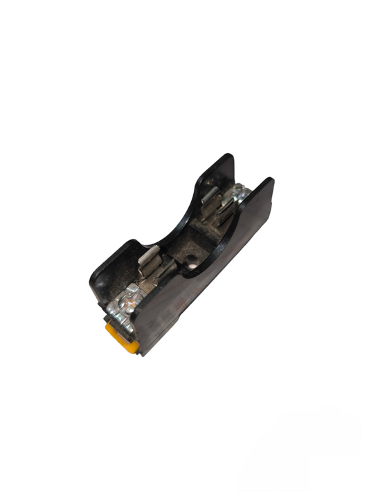 6x30mm din rail fuse holder black electrical component for circuit protection from China