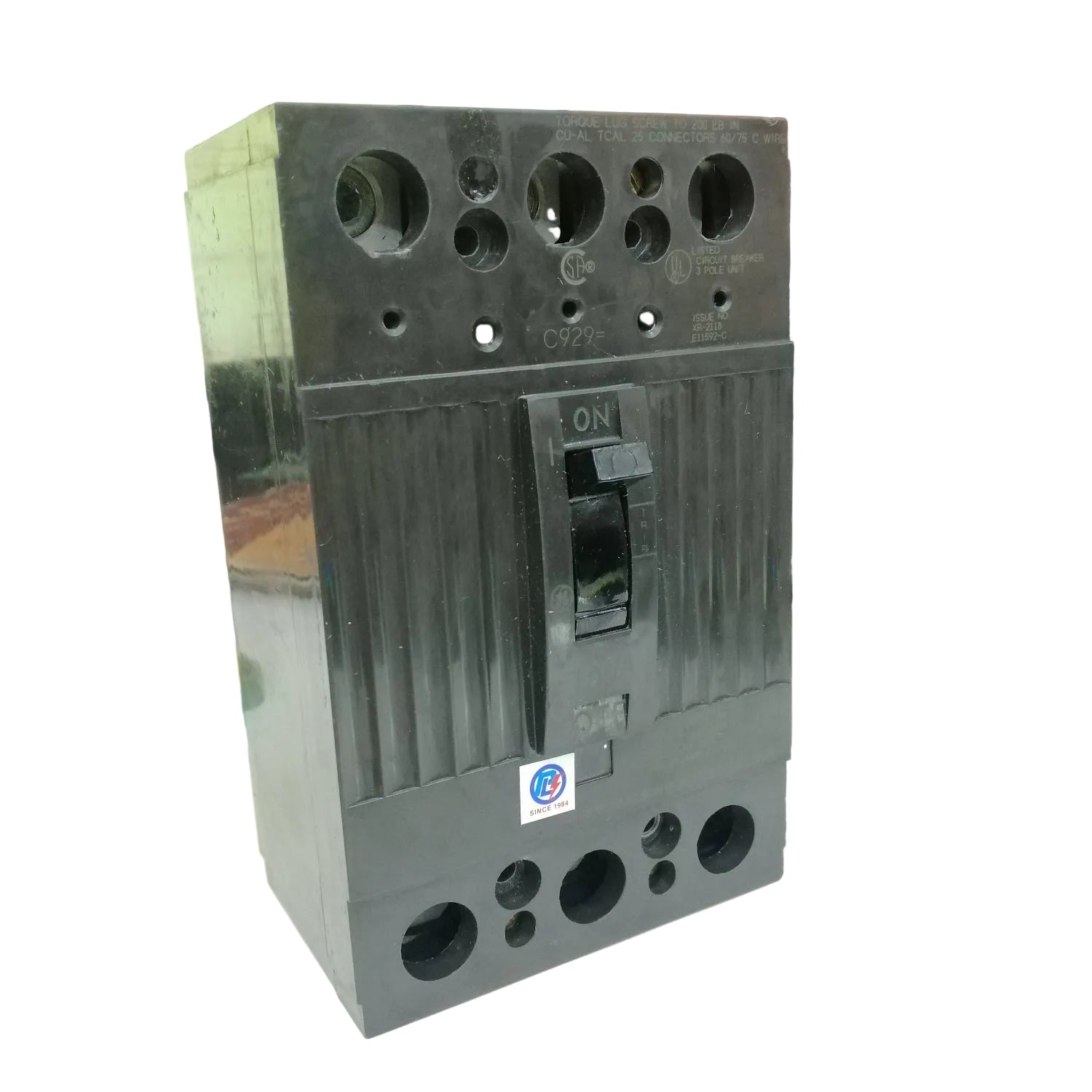 GE 100A 3 Phase 3 Pole Circuit Breaker 240V MCCB, ECB, Circuit Breakers TQD32100