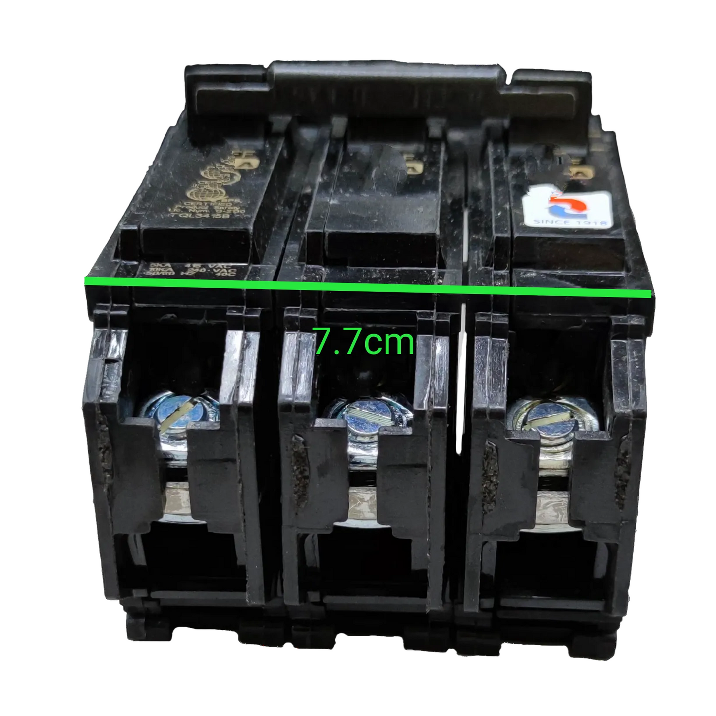 GE Circuit Breaker 100A 3Pole, 3 Phase Plug In Breaker TQL, Circuit Breakers TQL34100B
