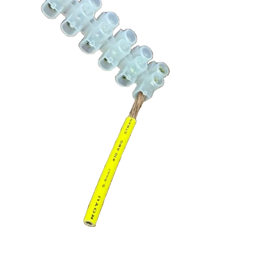 20A 12 Pairs PVC Terminal Block by Grippes for secure electrical connections