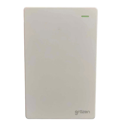 Grazen 1 Gang 1 Way with Plate Cover 16A 220v GW-001 Available in Black, White, Grey and Gold