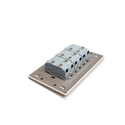 Grazen 3 Gang 3 Way Switch with Plate Cover 16A 220V GW-006